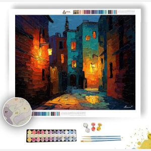 LANTERN LINED SPARK - Paint by Numbers Full Kit