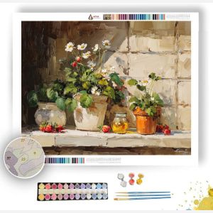 STONE PLANT THRESHOLD - Paint by Numbers Full Kit