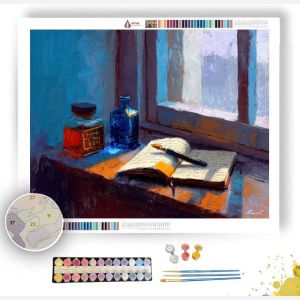 COBALT SMALL THRESHOLD - Paint by Numbers Full Kit