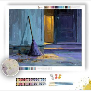 SILK BROOM - Paint by Numbers Full Kit