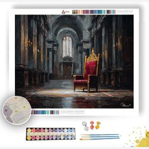 OLD ROYAL THRONE HALL - Paint by Numbers Full Kit