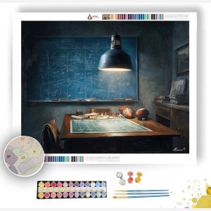 PLAYBOOK UNDER LAMP - Paint by Numbers Full Kit