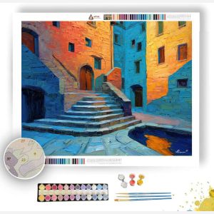 STEPS PASSAGE MARBLE - Paint by Numbers Full Kit