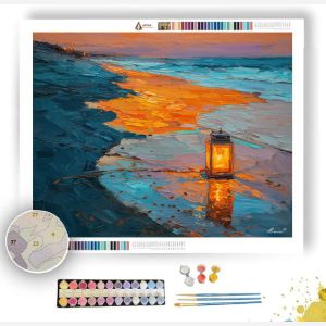 BEACH THRESHOLD LANTERN - Paint by Numbers Full Kit