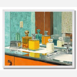 BRASS CHROME - FRAMED