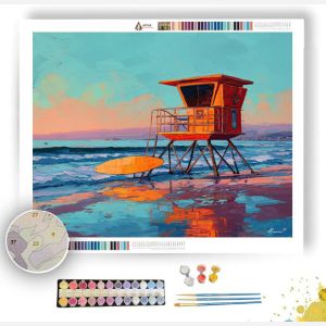 WATER LIFEGUARD - Paint by Numbers Full Kit