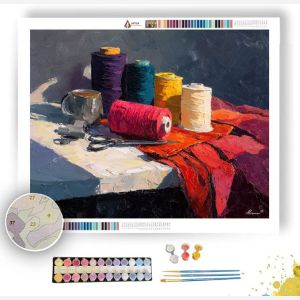 SUNLIT FOLDED HALO - Paint by Numbers Full Kit