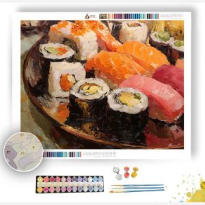 SKY ARRANGEMENT VIEW - Paint by Numbers Full Kit