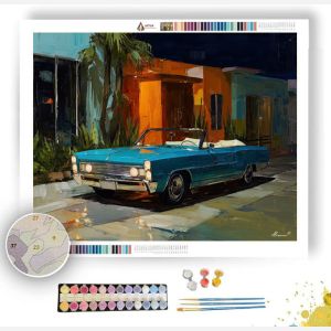 COBALT CONVERTIBLE - Paint by Numbers Full Kit