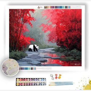 MAPLES MOMENT GLASS - Paint by Numbers Full Kit
