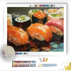 LINEN PATH GLASS - Paint by Numbers Full Kit