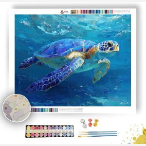 BLUE SPARK - Paint by Numbers Full Kit