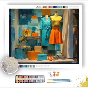PAPER FASHION - Paint by Numbers Full Kit