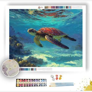 EMBER CLEAR GLOW - Paint by Numbers Full Kit