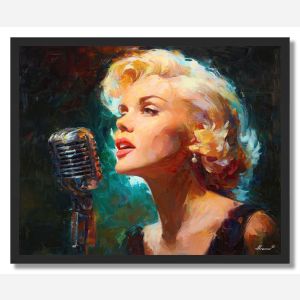MICROPHONE STUDY - FRAMED