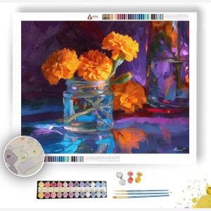 GLASS MOURNING WATERLINE - Paint by Numbers Full Kit