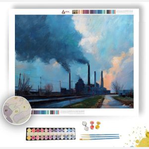 STORM PASSAGE SKY - Paint by Numbers Full Kit
