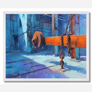 PULLEY VIEW - FRAMED