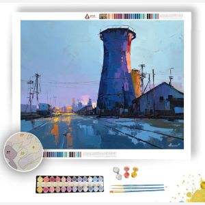 STEEL STUDY SILK - Paint by Numbers Full Kit