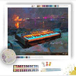 RIVER SCENE - Paint by Numbers Full Kit