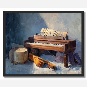 GARDEN WOODEN - FRAMED