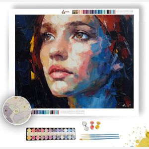 COBALT SHINE VIEW - Paint by Numbers Full Kit