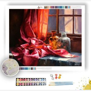 SATIN WINDOW - Paint by Numbers Full Kit
