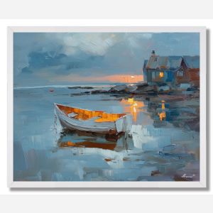 WOODEN MOMENT - FRAMED