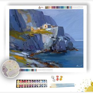 CLIFF VIGNETTE - Paint by Numbers Full Kit