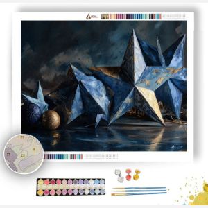 PAPER VIGNETTE SILK - Paint by Numbers Full Kit