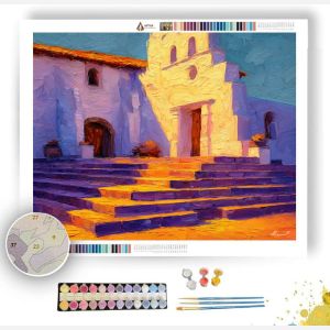 VIOLET STEPS THRESHOLD - Paint by Numbers Full Kit