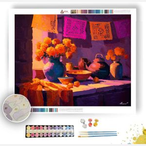 BRASS PICADO NOTE - Paint by Numbers Full Kit
