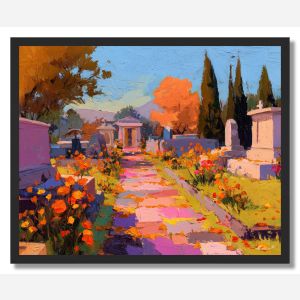 CEMETERY DETAIL - FRAMED