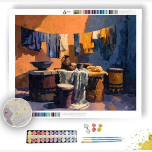 IRON CLOTH VIEW - Paint by Numbers Full Kit