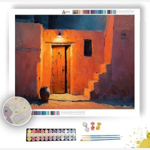 LANTERN SHADOW HOUR - Paint by Numbers Full Kit