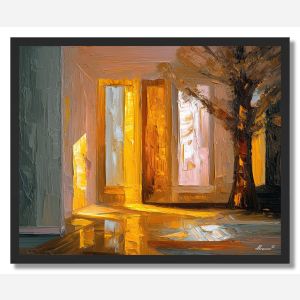 WOOD STRETCH - FRAMED