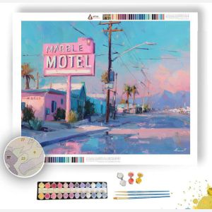 MARBLE MOTEL MOMENT - Paint by Numbers Full Kit