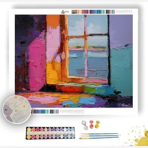DRIFT WINDOW - Paint by Numbers Full Kit