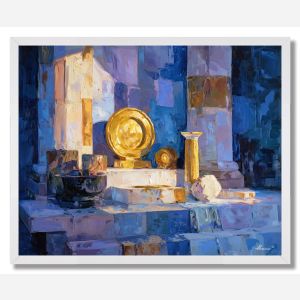 ALTAR RHYTHM MOONLIT - FRAMED
