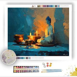 LIGHT NOTE WOOD - Paint by Numbers Full Kit
