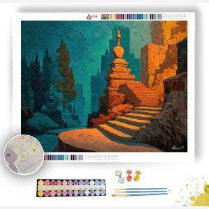 SHADOW TEMPLE THRESHOLD - Paint by Numbers Full Kit