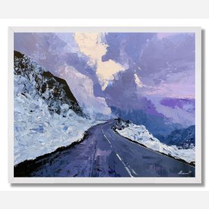 MOUNTAIN PASS - FRAMED