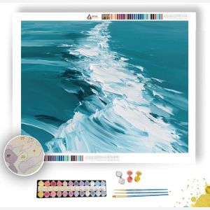 TURQUOISE WAKE - Paint by Numbers Full Kit