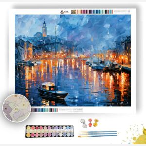 EMBERGLASS HARBOR - Paint by Numbers Full Kit
