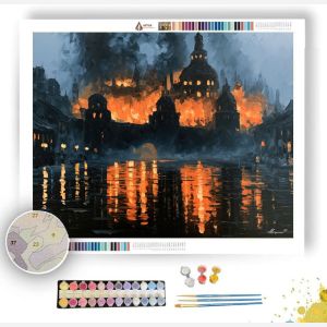 FROSTWIND FLAMECOURT - Paint by Numbers Full Kit