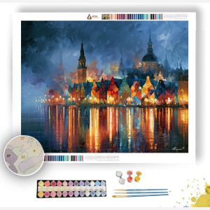 MOTHGOLD HARLEQUIN - Paint by Numbers Full Kit