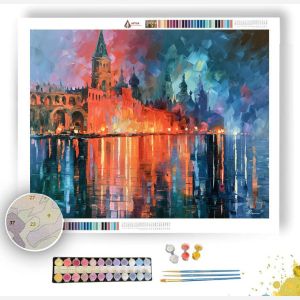 SUNKEN FORTRESS - Paint by Numbers Full Kit