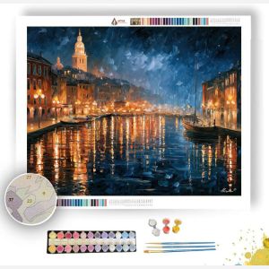 SALTWIND GOLDENPORT - Paint by Numbers Full Kit