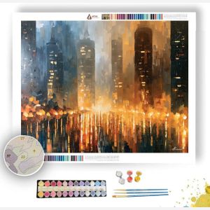 BRONZE TOWERS - Paint by Numbers Full Kit