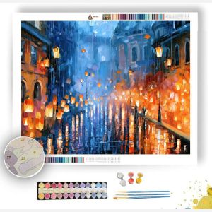 CANDLEWIND LANTERNS - Paint by Numbers Full Kit